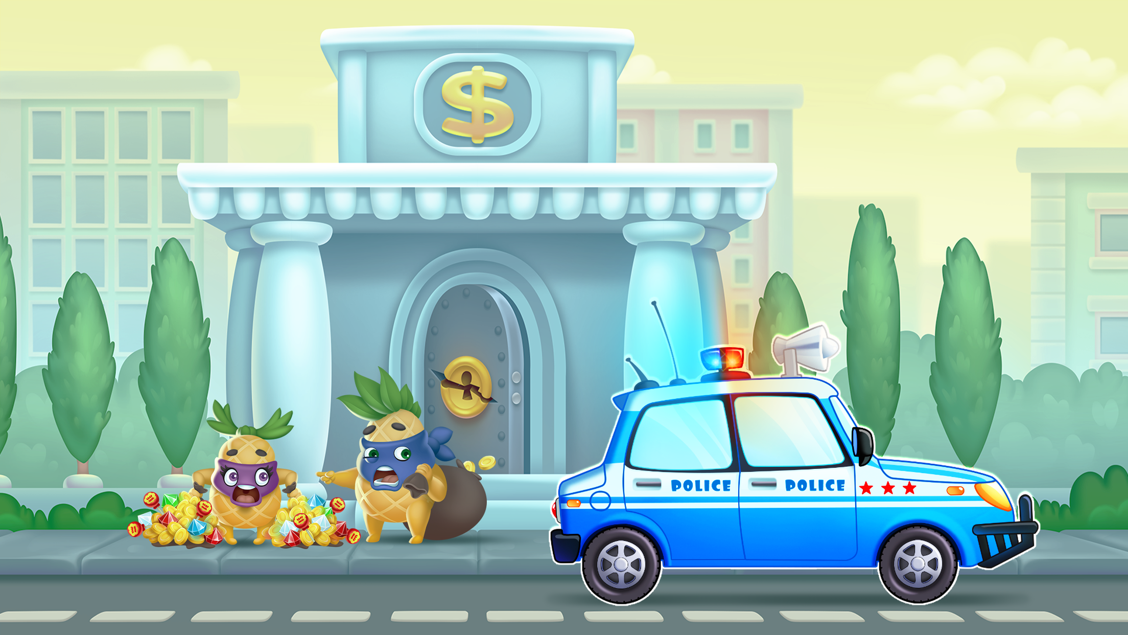 Tabi car games for kids Game Screenshot