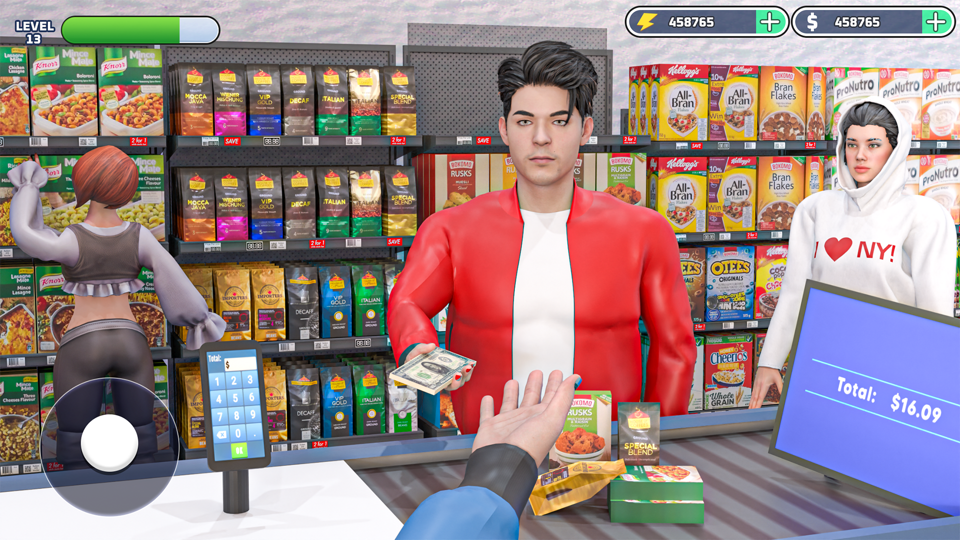 My Supermarket Cashier Manager Game Screenshot