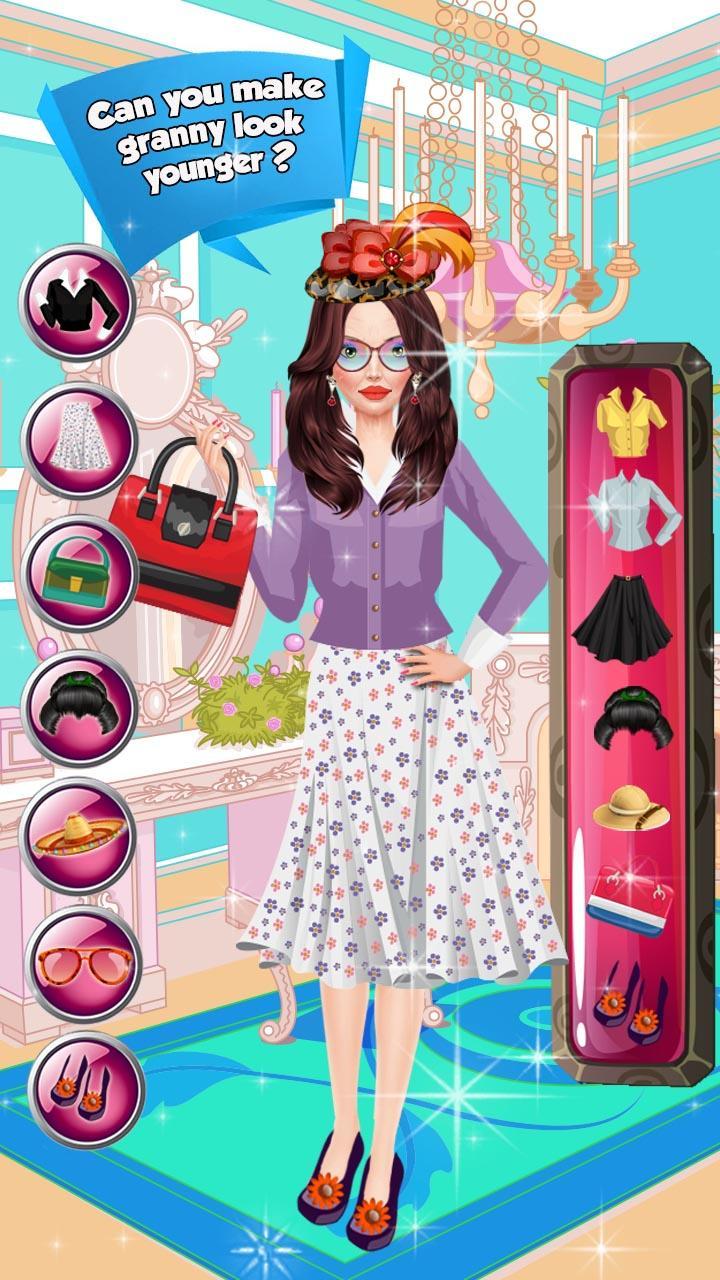 Grandmommy Makeover Spa Salon screenshot game