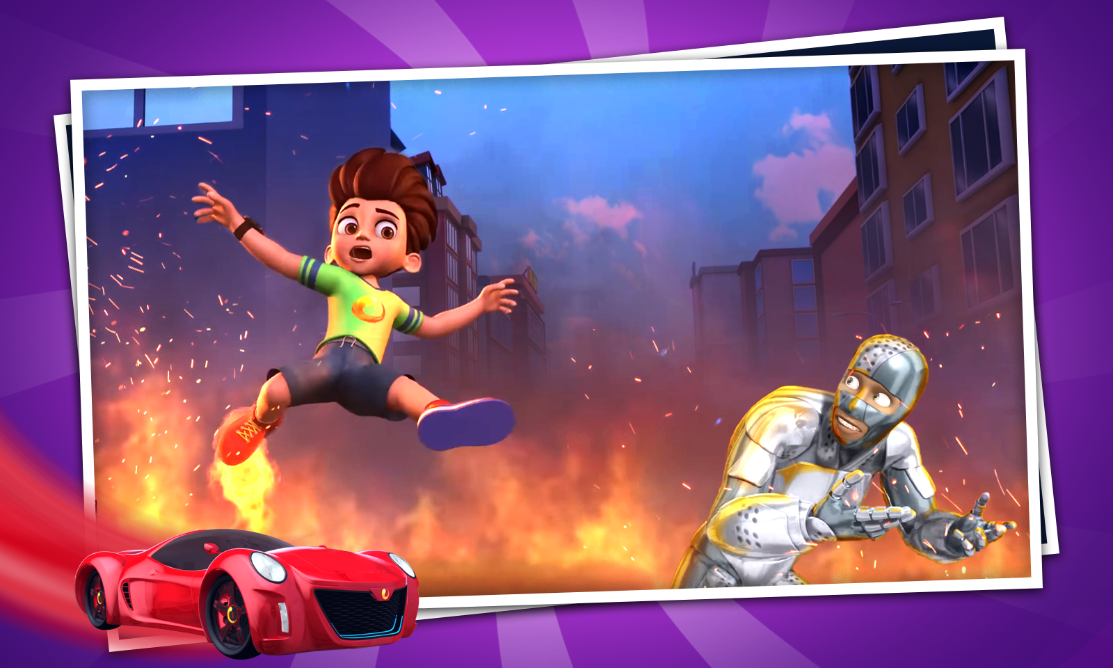 Скриншот игры Kicko & Super Speedo Fighter