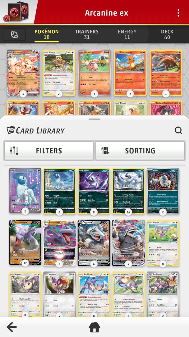 Pokémon TCG Live ภาพหน้าจอเกม