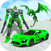 ड्रैगन रोबोट कार गेम - रोबोट ट्रांसफ़ॉर्मिंग गेम्स