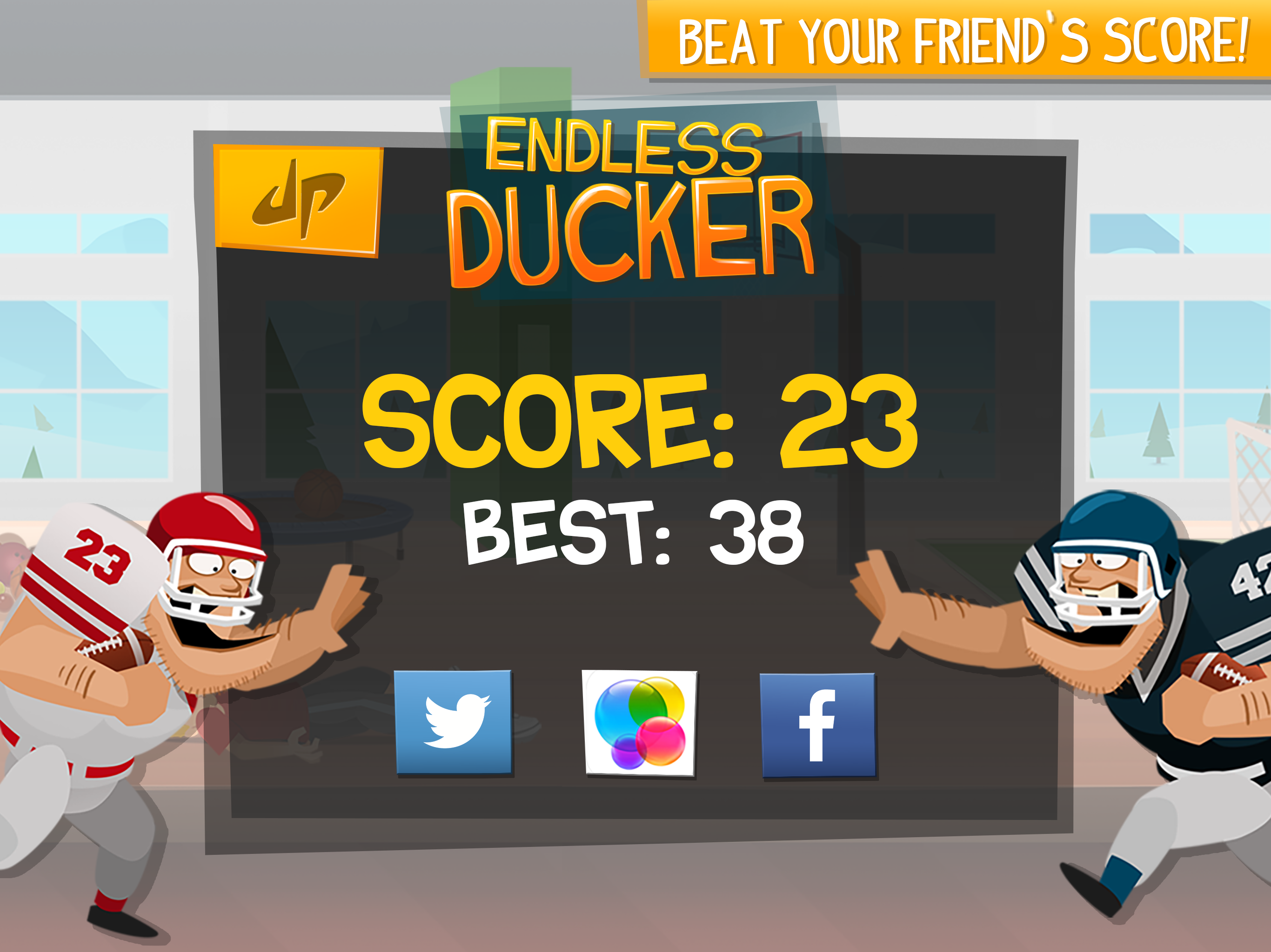 Endless Ducker Game Screenshot