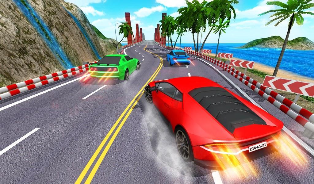 Turbo Car Racing 3D 게임 스크린 샷