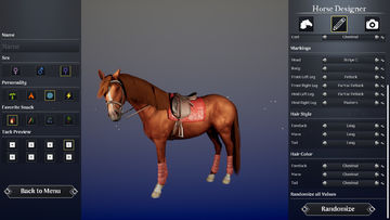 Unbridled: Horse Designer Game Screenshot