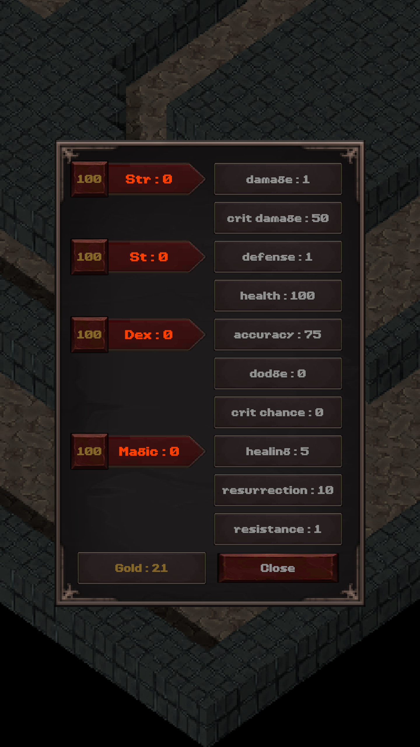 Screenshot of Dungeon! Roguelike Action RPG!