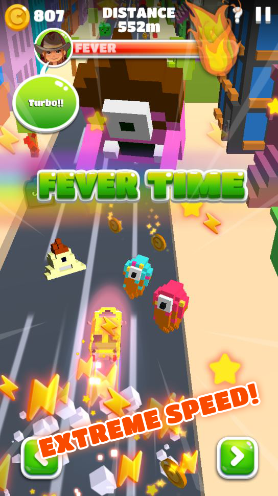 Monster Drive Game Screenshot