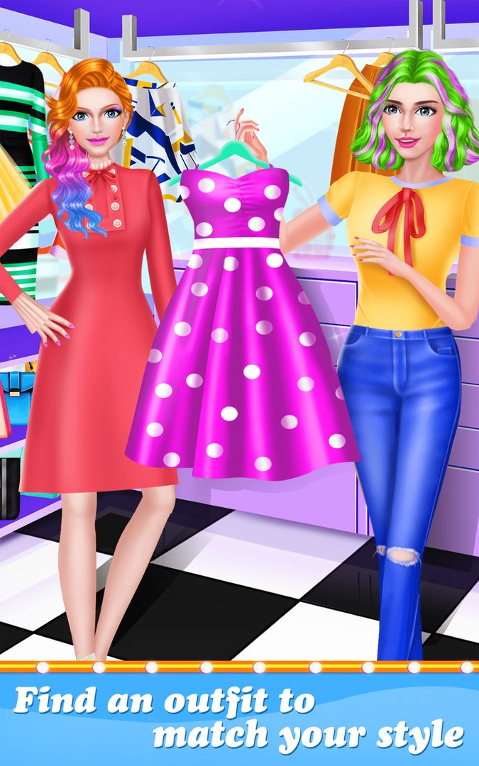 Hair Color Makerover Salon screenshot game