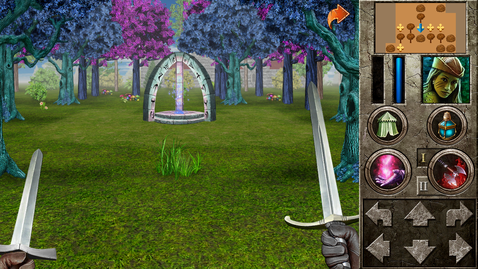 Cuplikan Layar Game The Quest - Thor's Hammer