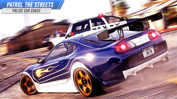 Police Car Chase Simulator 3D Game Screenshot