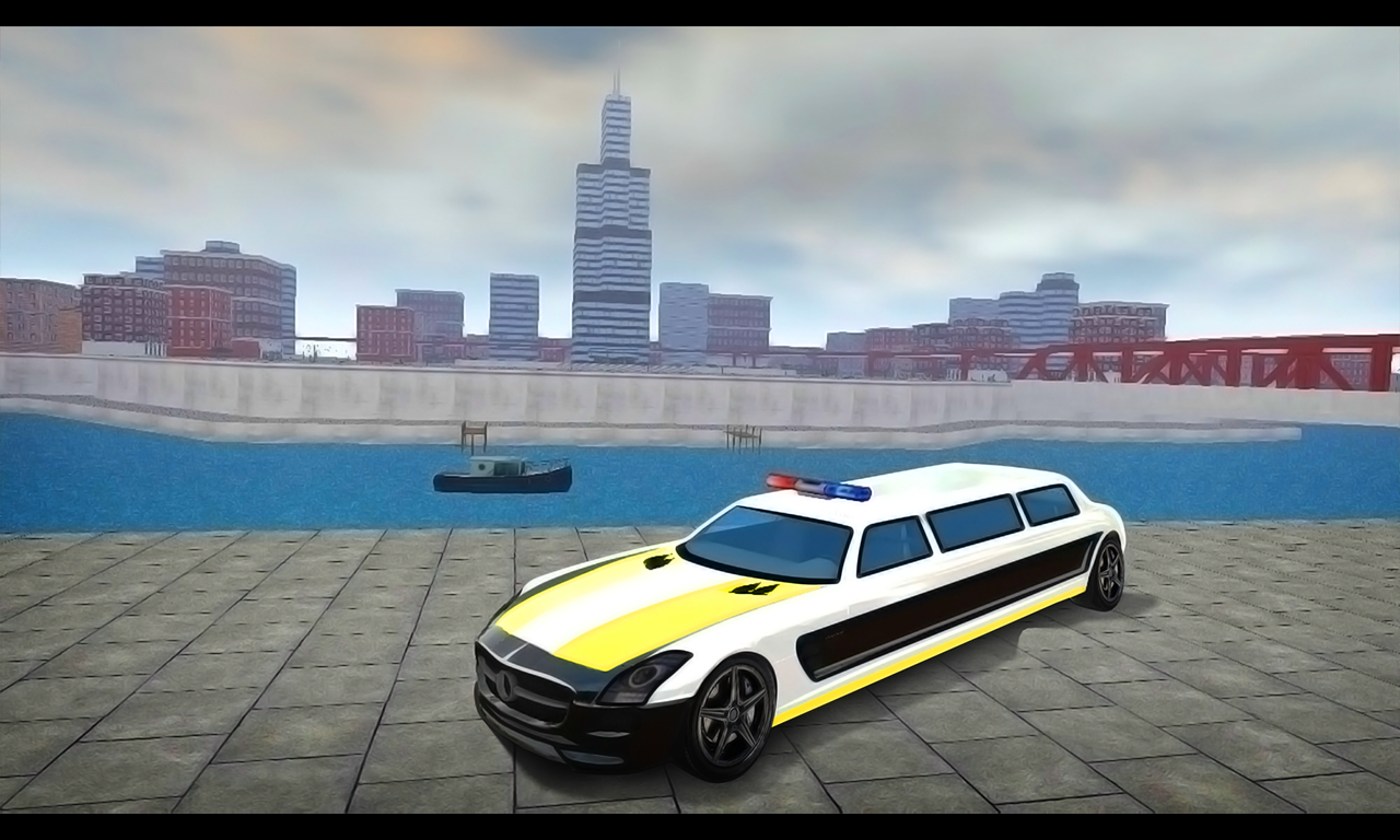 Undercover Police Limo Driver Game Screenshot