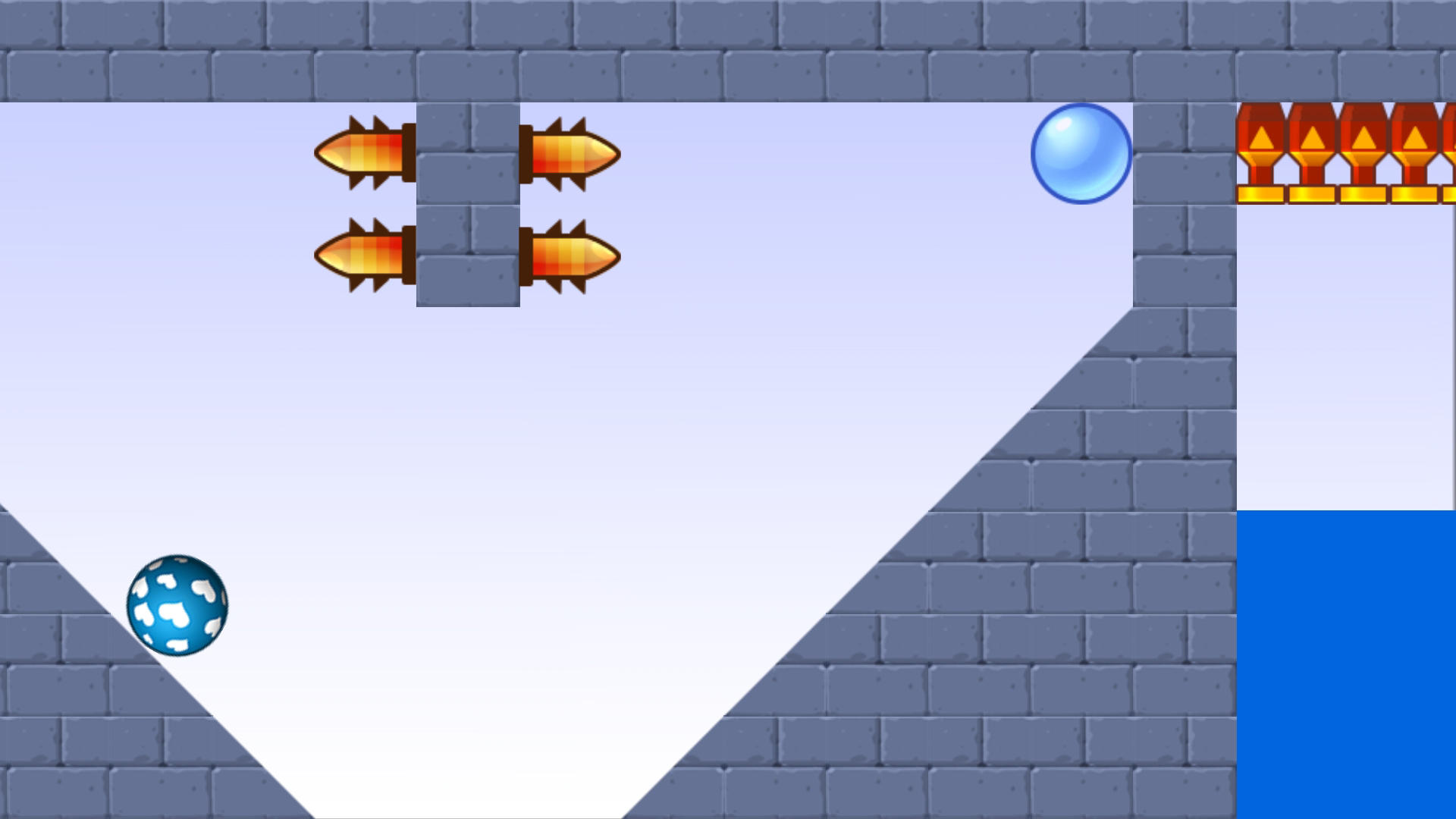 Bouncy Ball Adventure Game Screenshot