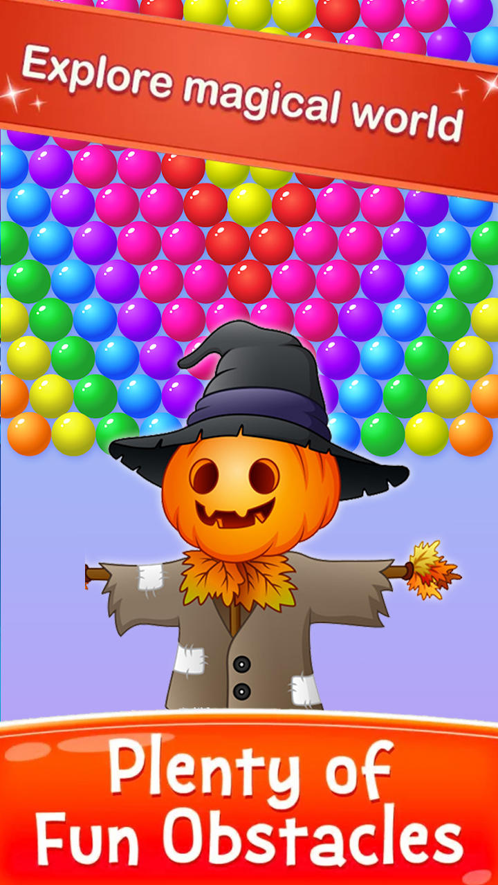 Cuplikan Layar Game Bubble Shooter - Halloween Pop