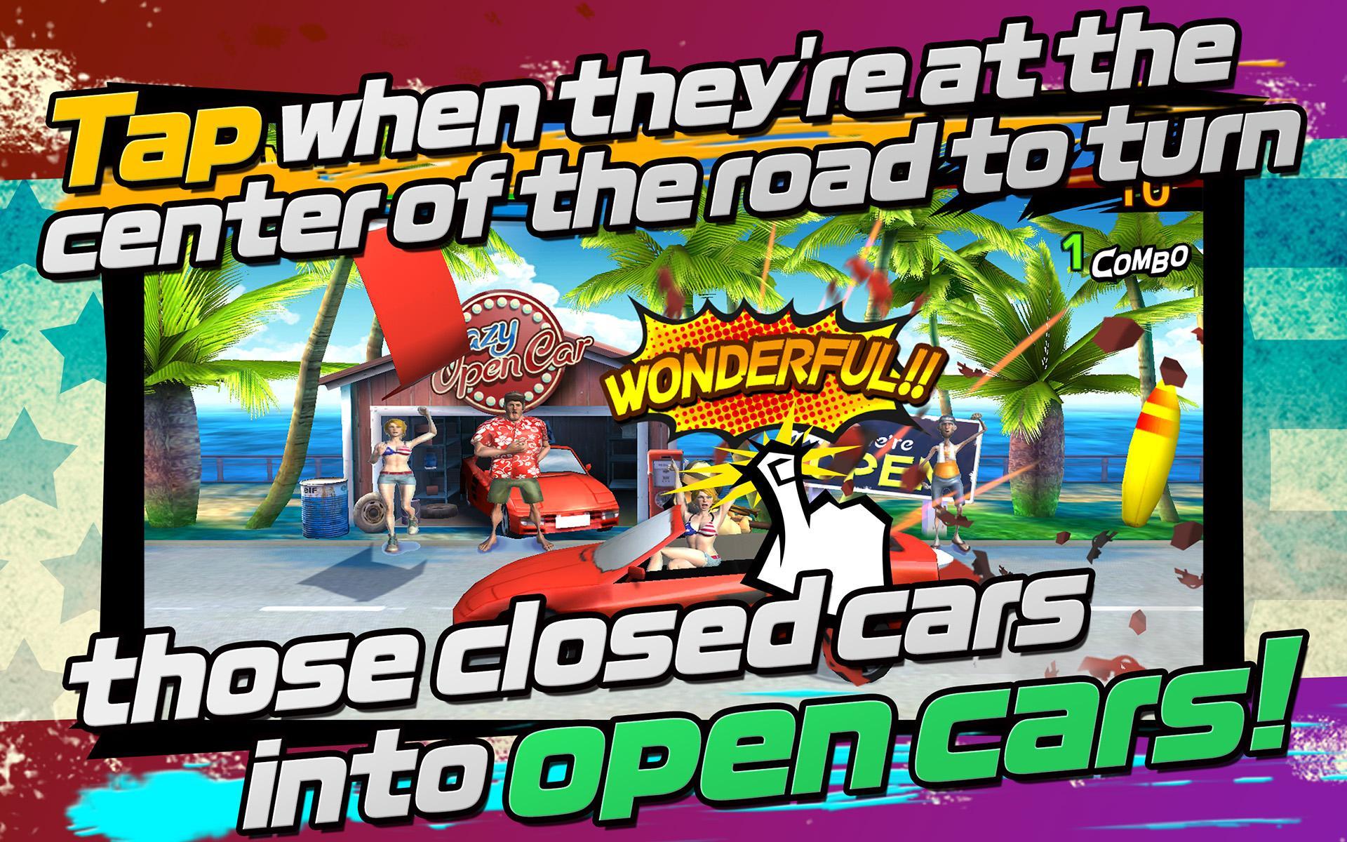 Crazy Open Car Game Screenshot