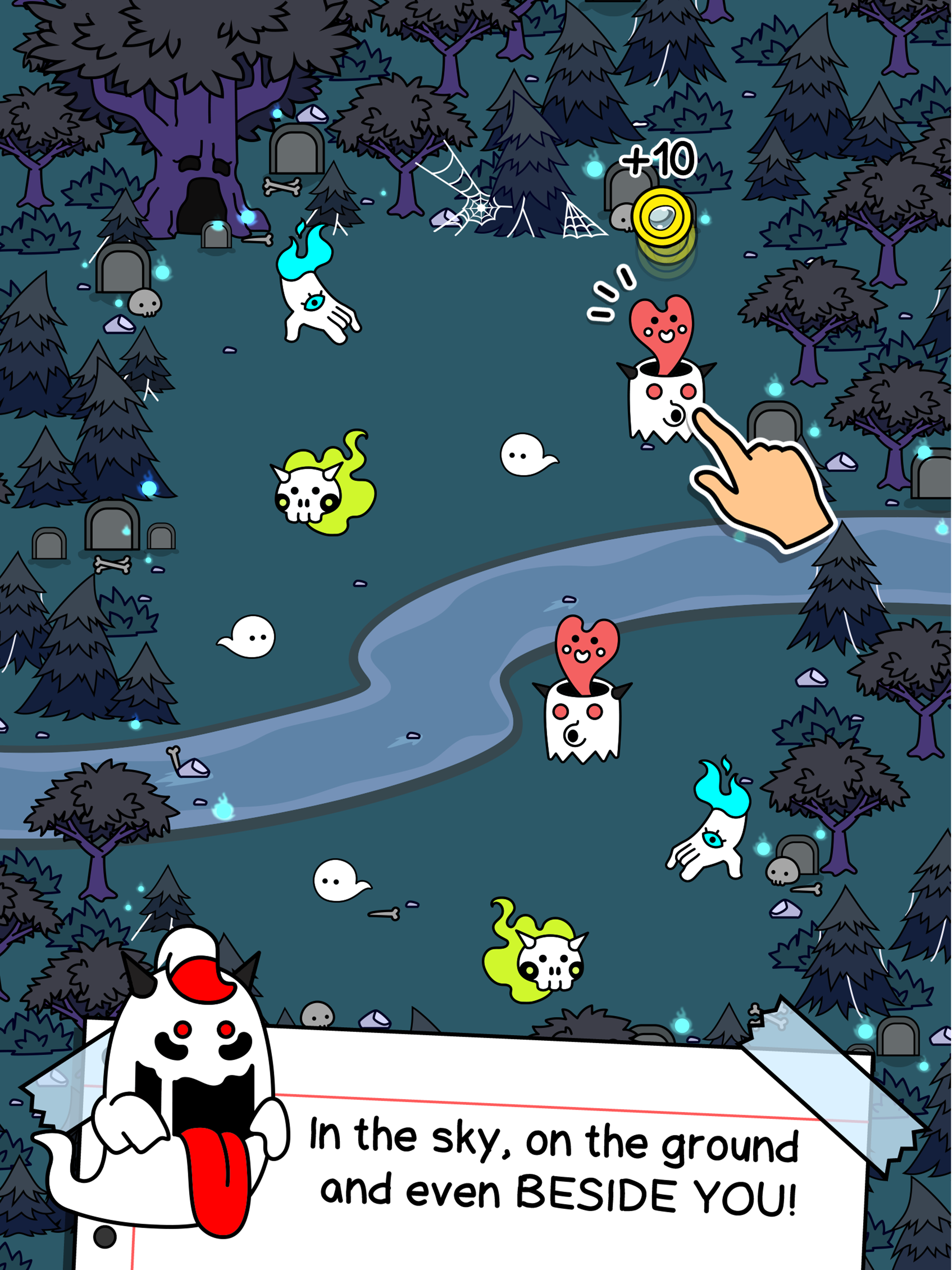 Ghost Evolution: Merge Spirits Game Screenshot