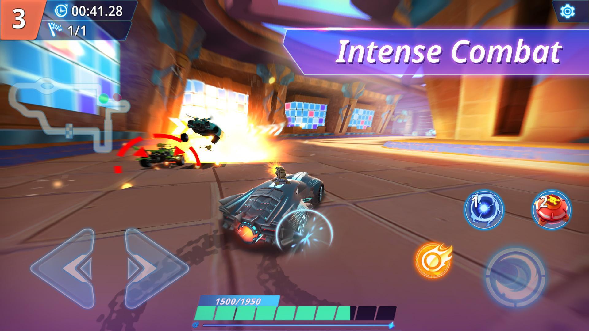 Screenshot of Overleague - New Combat Racing Game 2020
