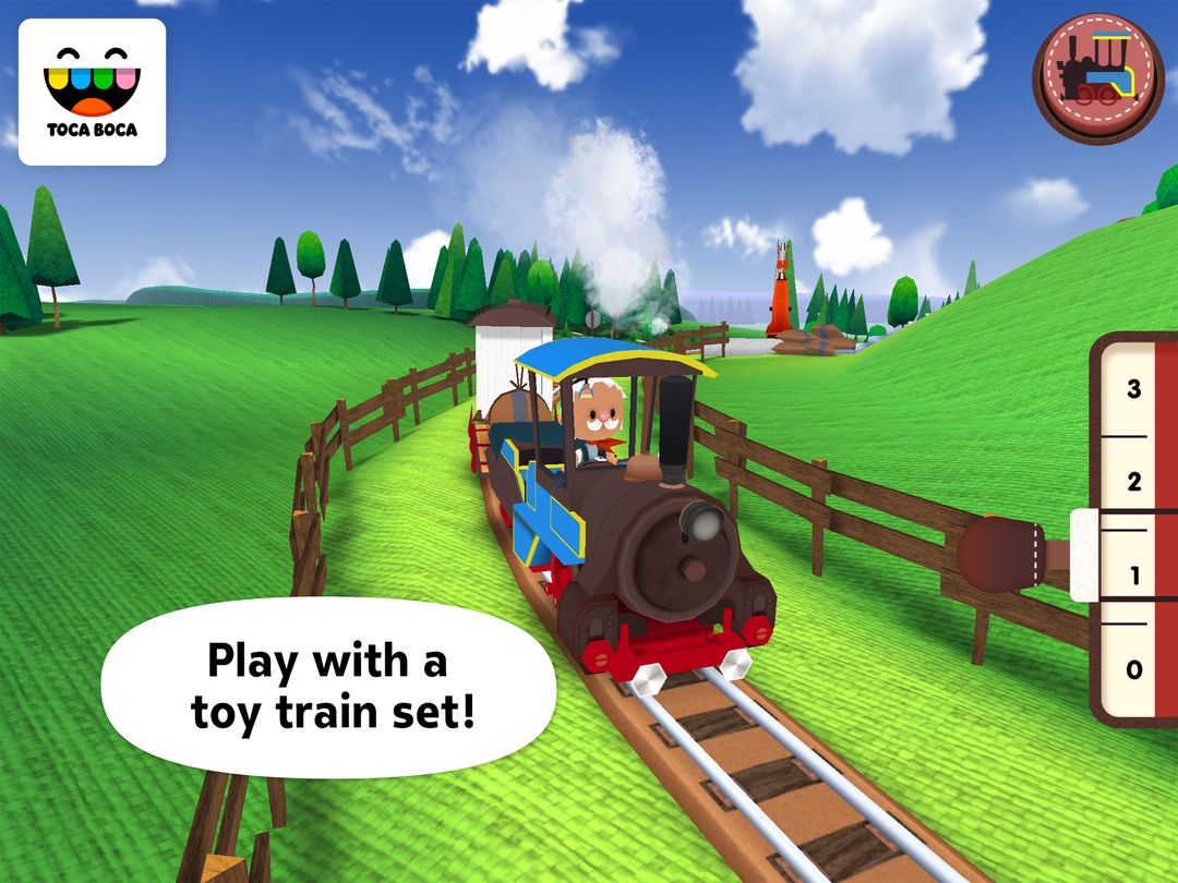 Screenshot of Toca Train