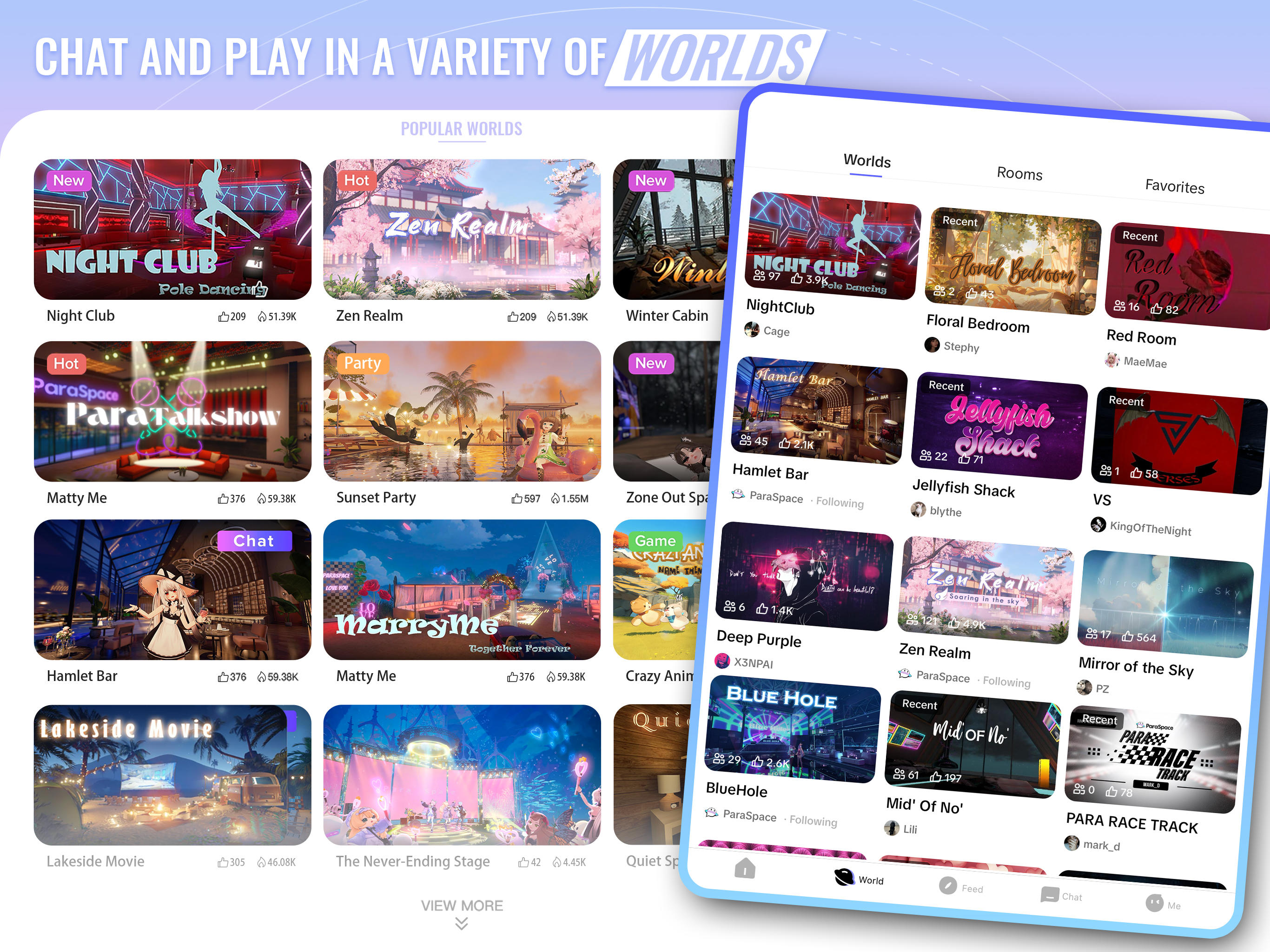 ParaSpace Game Screenshot