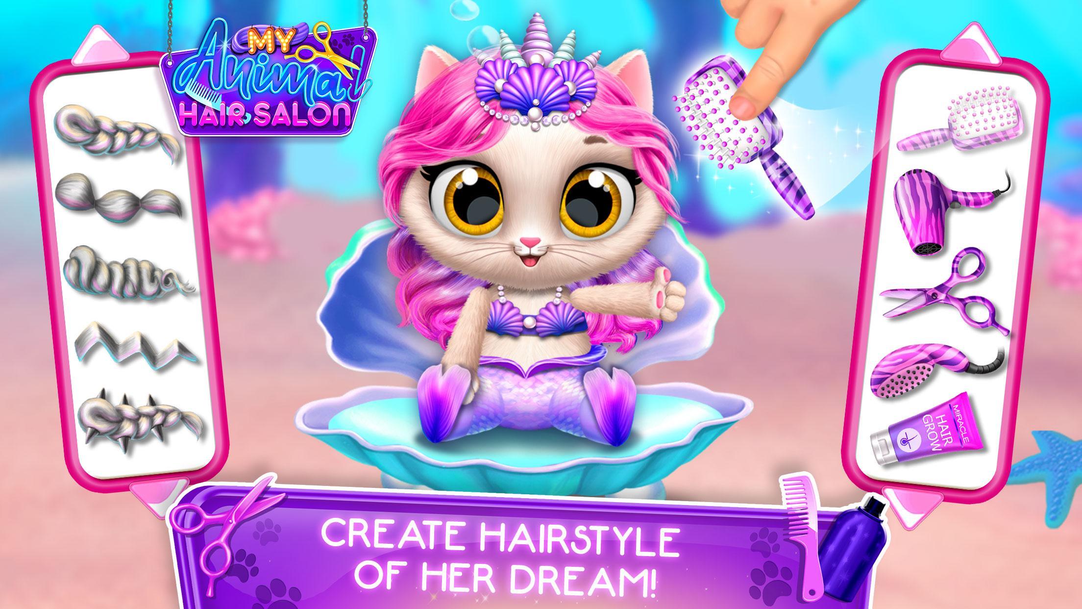 My Animal Hair Salon Game Screenshot