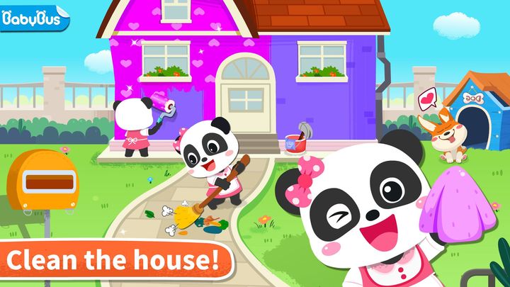 Screenshot 1 of Baby Panda' s House Cleaning 8.68.00.00