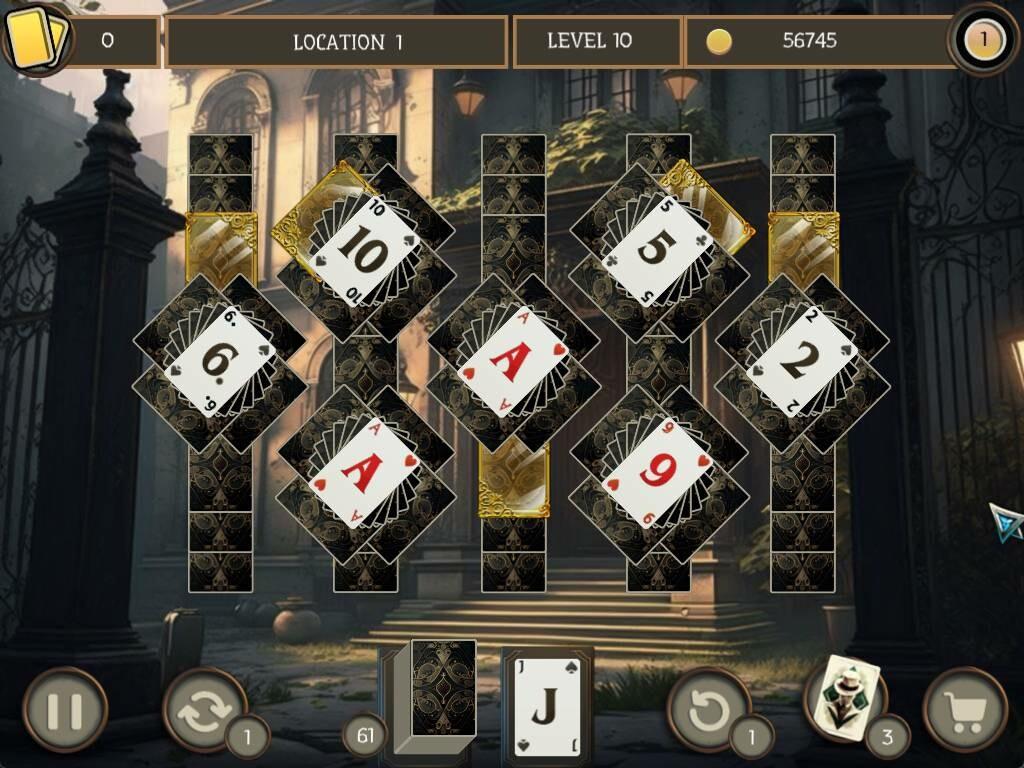 Detective Solitaire. Butler Story 2 screenshot game