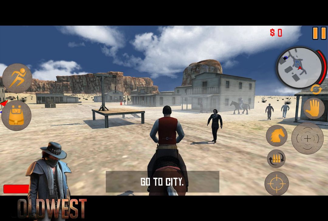 Old West (Sandboxed Western) 게임 스크린 샷