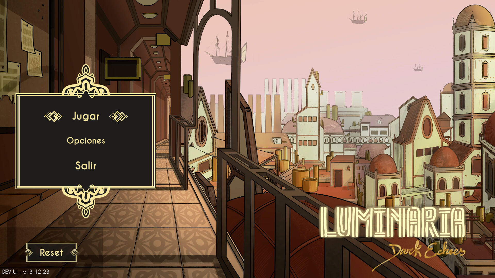 Screenshot of Luminaria: Dark Echoes
