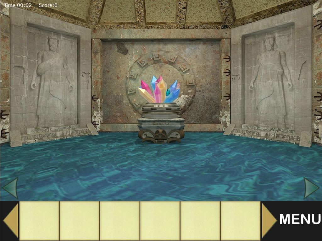 Underwater Palace Escape screenshot game