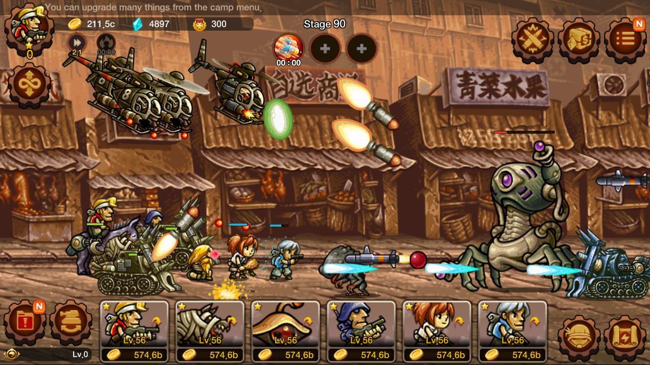 Metal Slug Infinity : Idle Game Game Screenshot