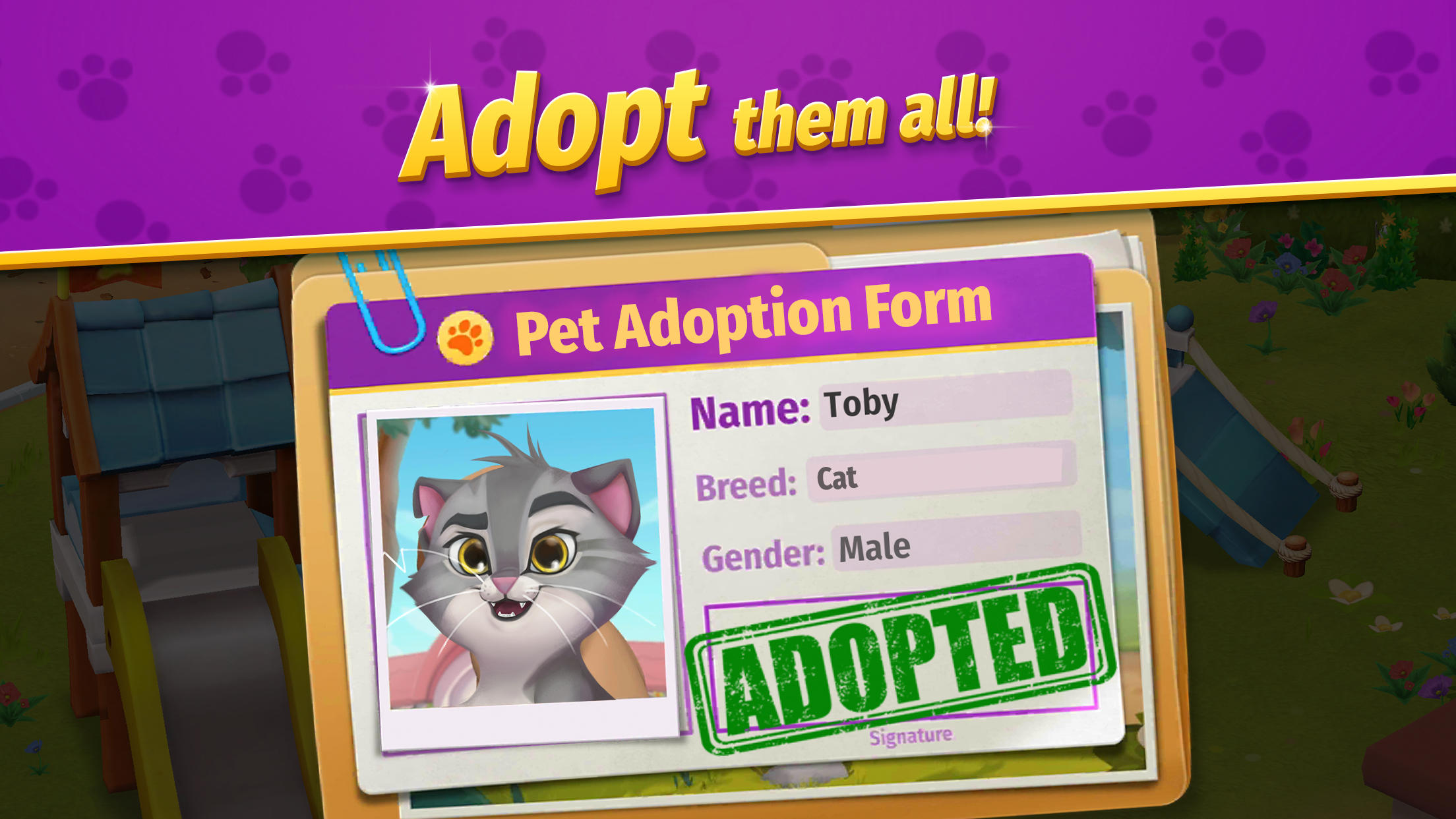 Pet Resort Game Screenshot