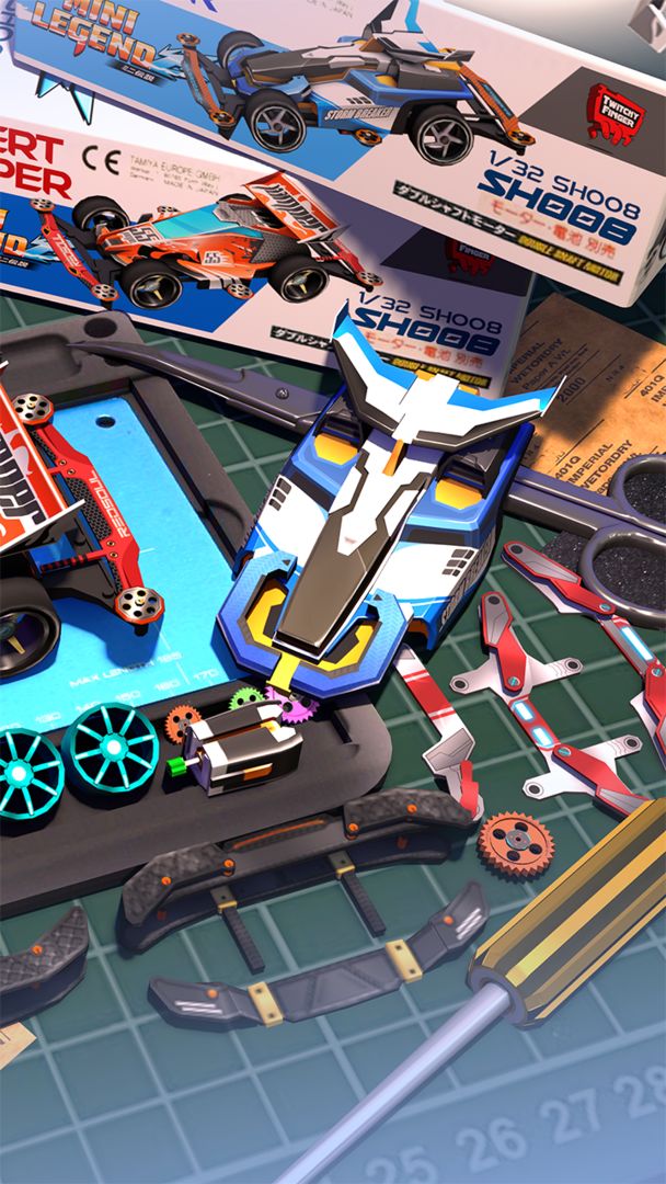 四驅傳說 - 模擬四驅車賽車遊戲！童年回憶降臨手機時代！遊戲截圖