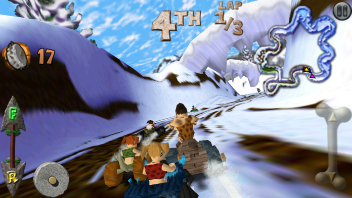 Cro-Mag Rally Game Screenshot