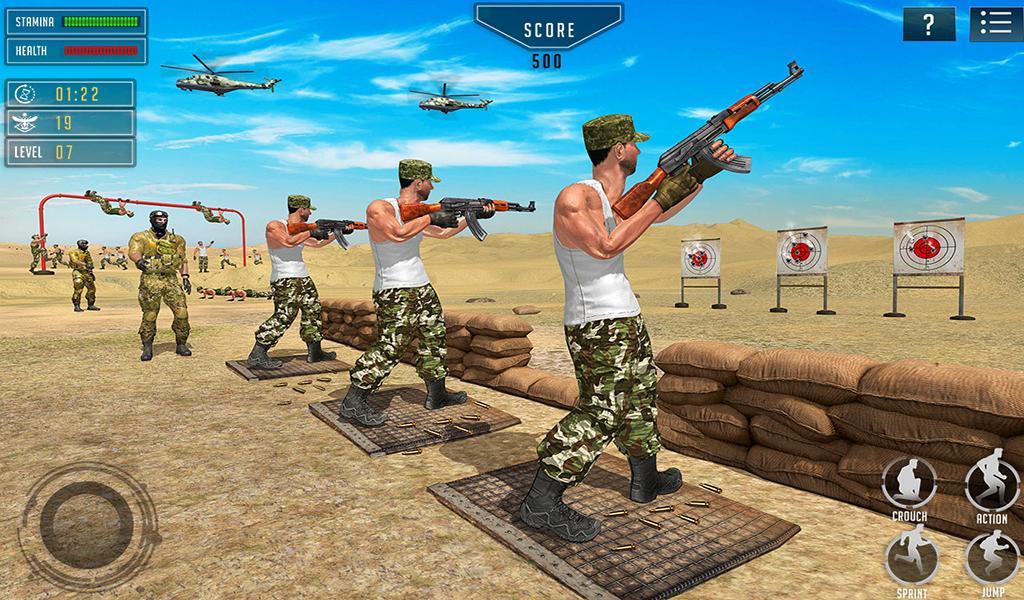 US Army Training School Game screenshot game