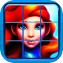Biểu tượng của Mermaid Princess Slide Puzzle