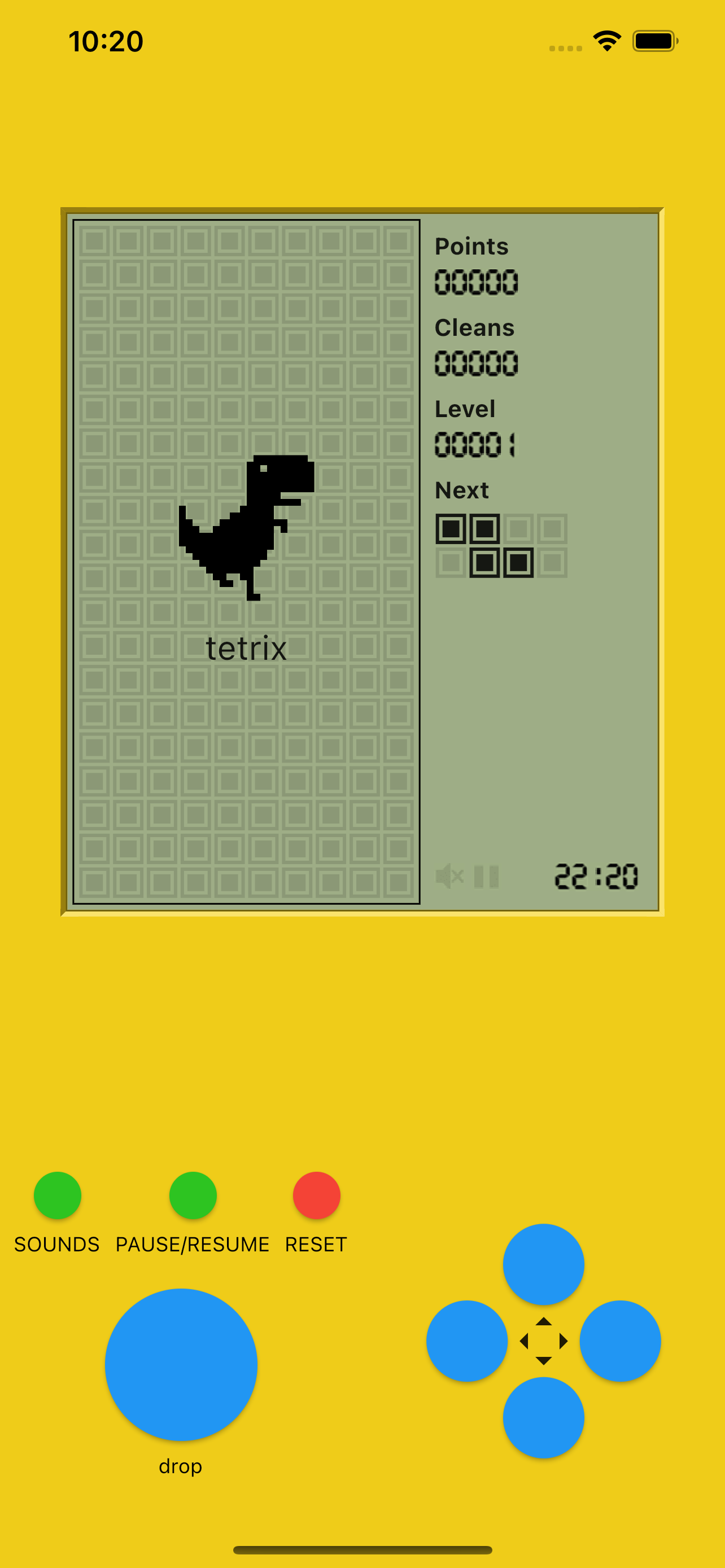 Screenshot 1 of Tetris 1.0.0