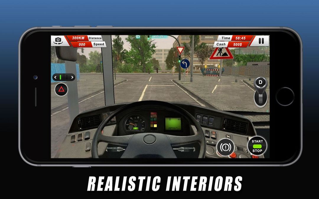 Euro Coach Bus Driving - offroad drive simulator screenshot game