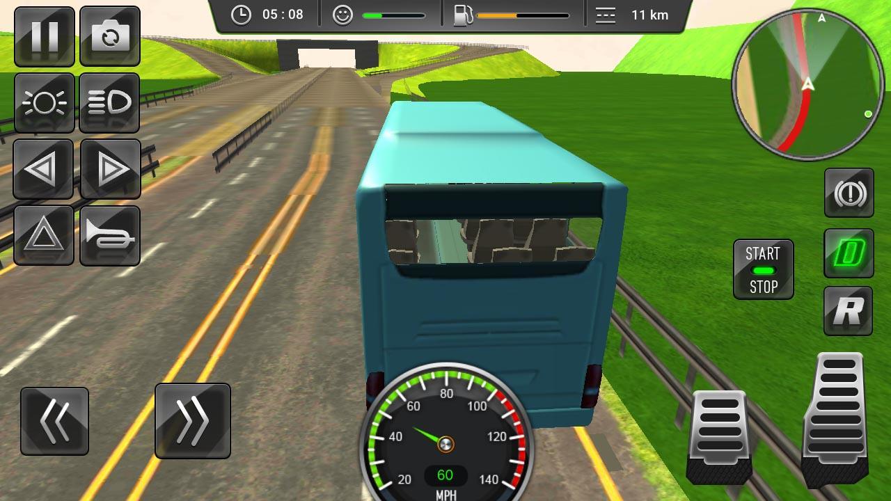 Bus Driving Simulator Game Screenshot