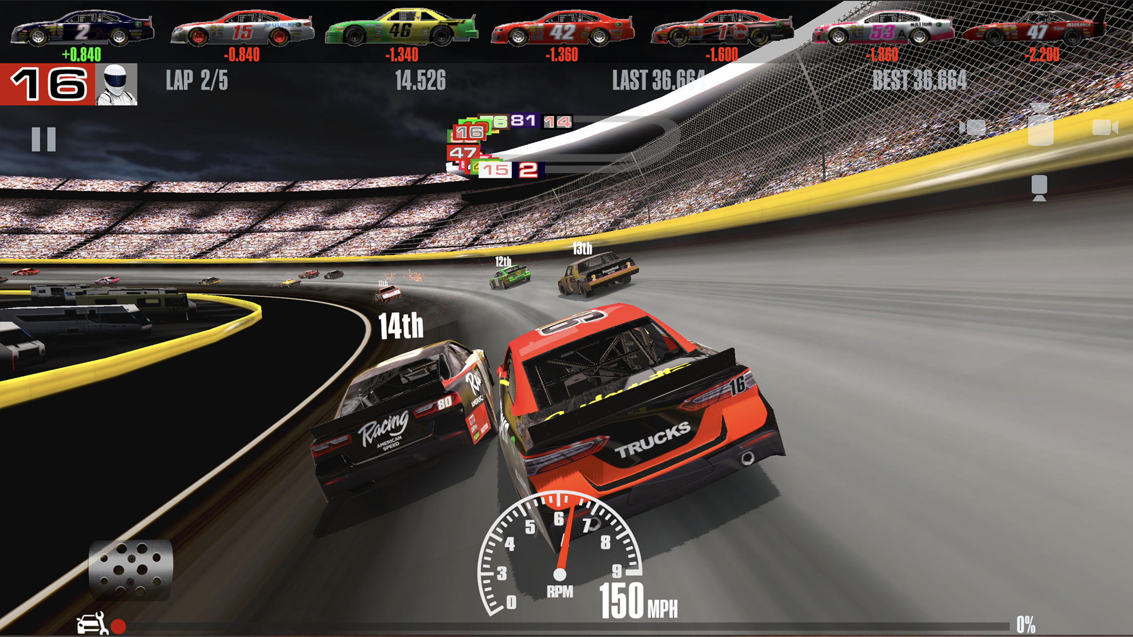 Cuplikan Layar Game Stock Car Racing