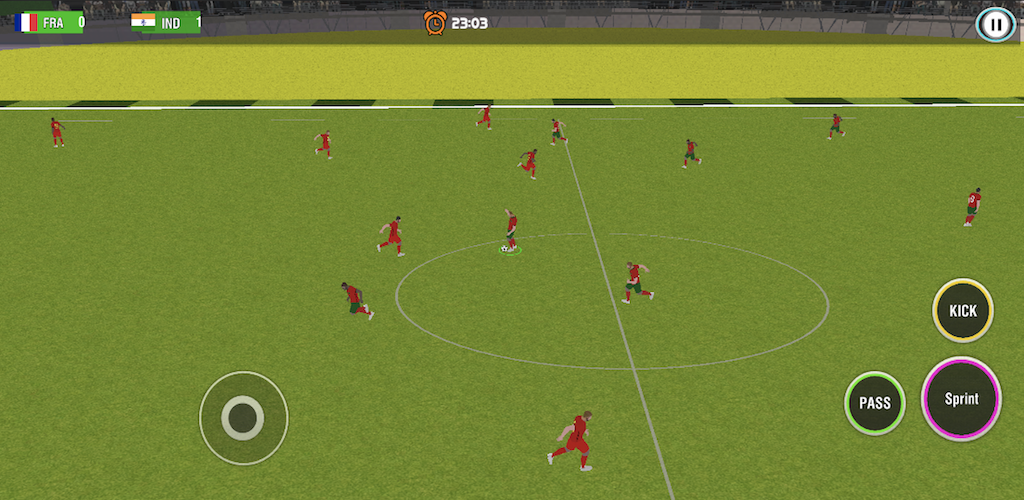 Jogo de futebol de futebol real 3D versão móvel andróide iOS apk baixar  gratuitamente-TapTap