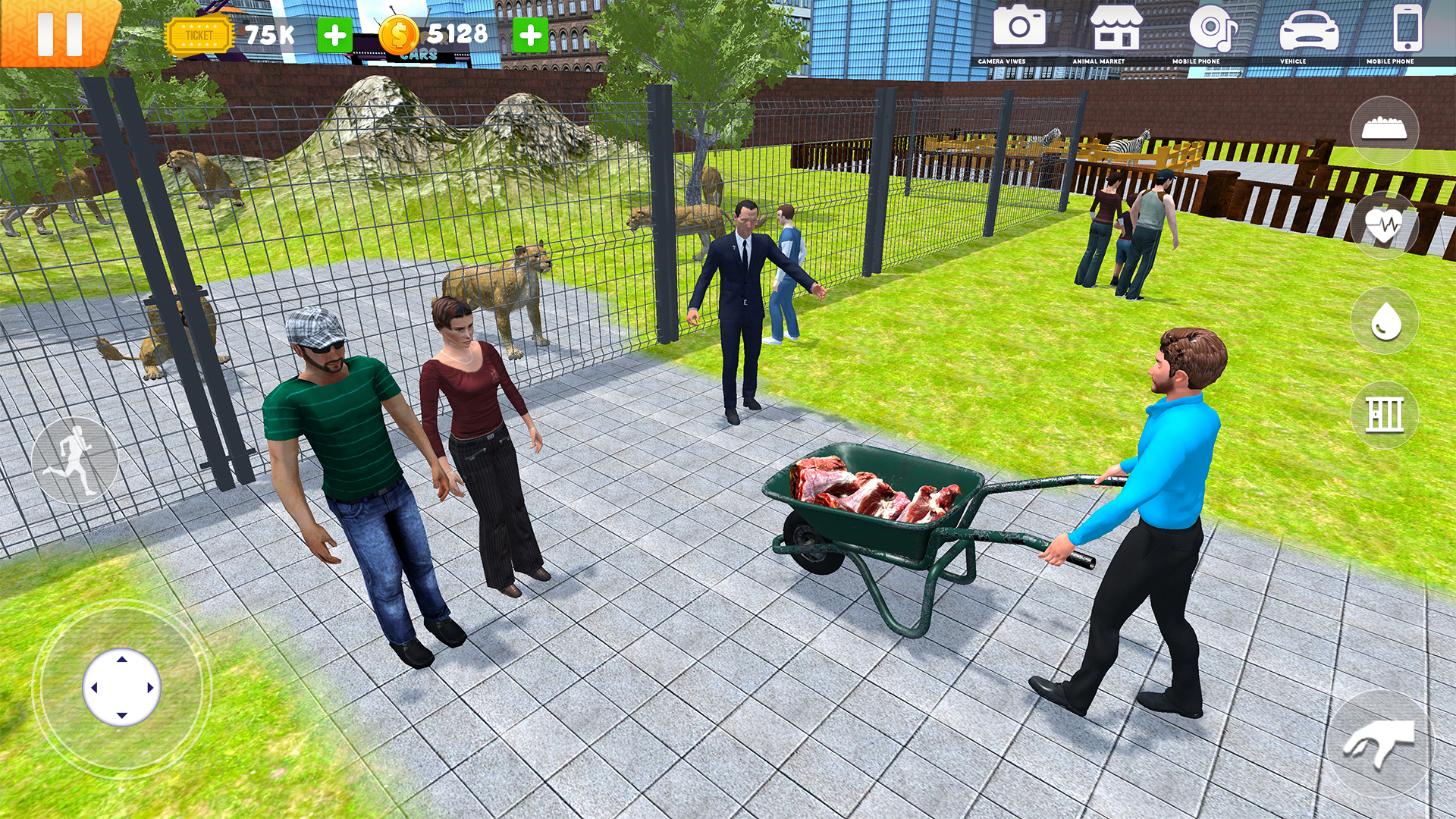 Animal Shelter: 3D Safari Zoo Game Screenshot