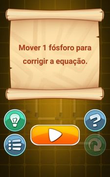 Captura de Tela do Jogo Quebra-cabeças com Fósforos