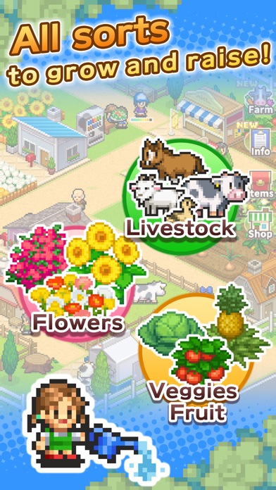 8-Bit Farm Game Screenshot