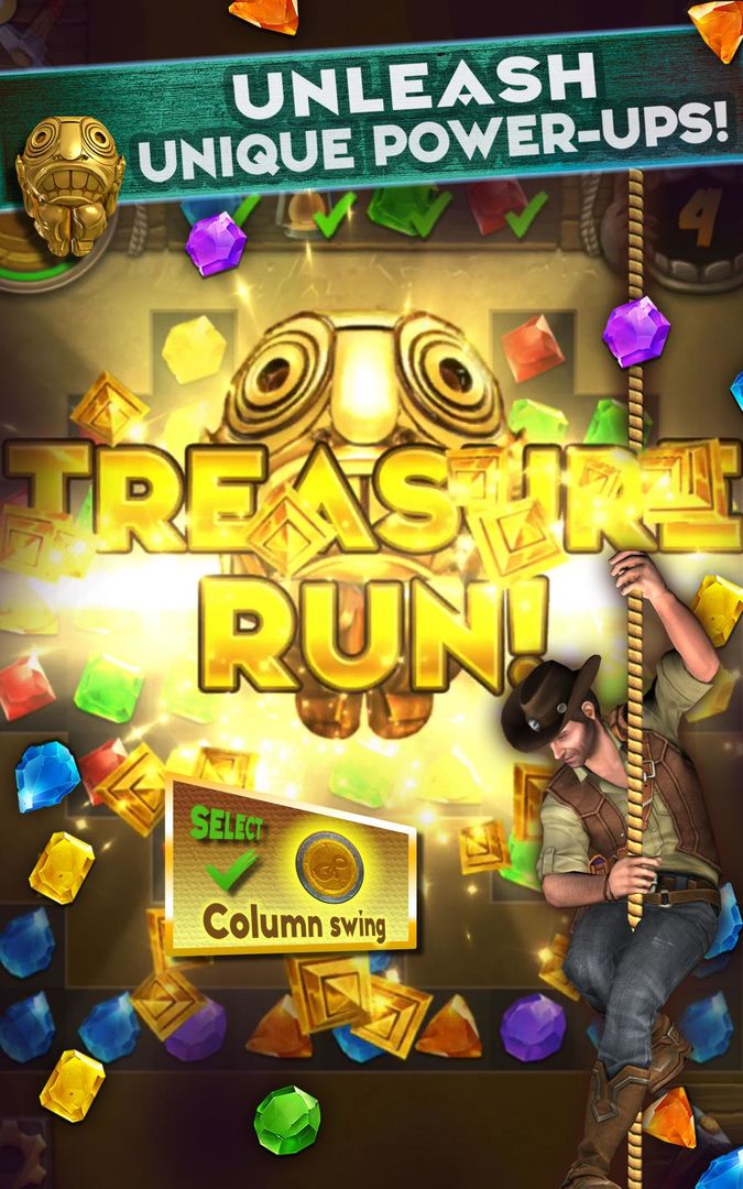 Screenshot of Temple Run: Treasure Hunters