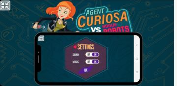 AGENT CURIOSA VS ROGUE ROBOTS Game Screenshot