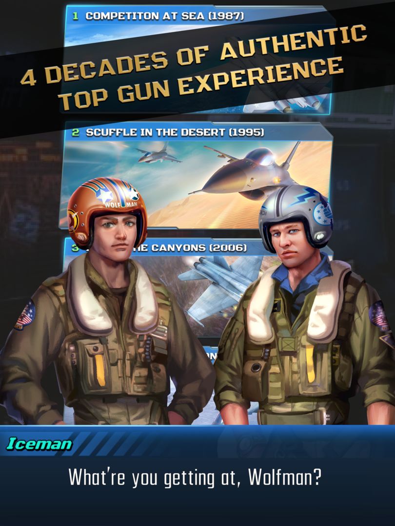 Top Gun Legends ภาพหน้าจอเกม