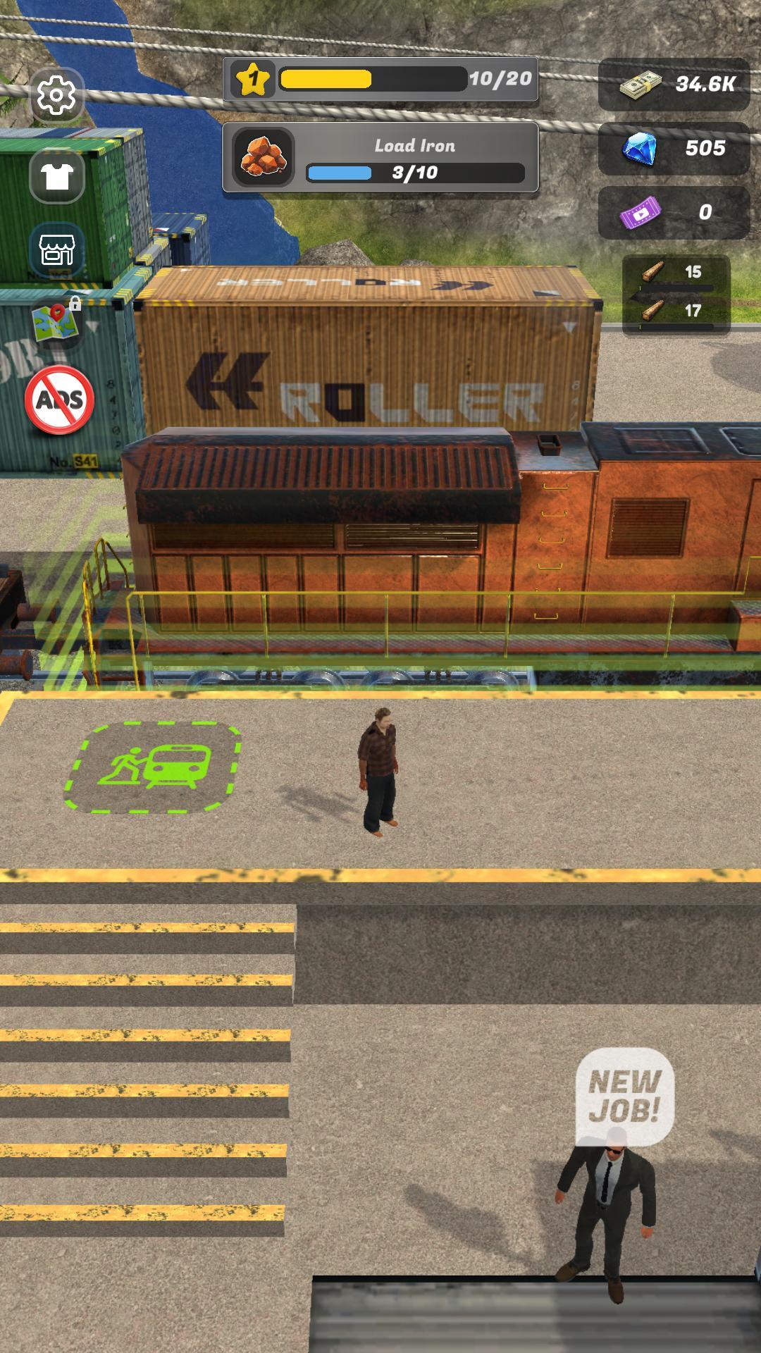 Cargo Train Terminal 게임 스크린샷