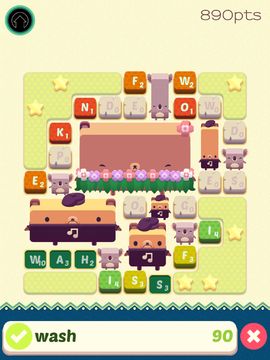 Alphabear English word game 게임 스크린샷
