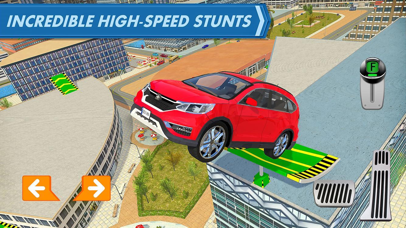 Screenshot of City Driver: Roof Parking Chal