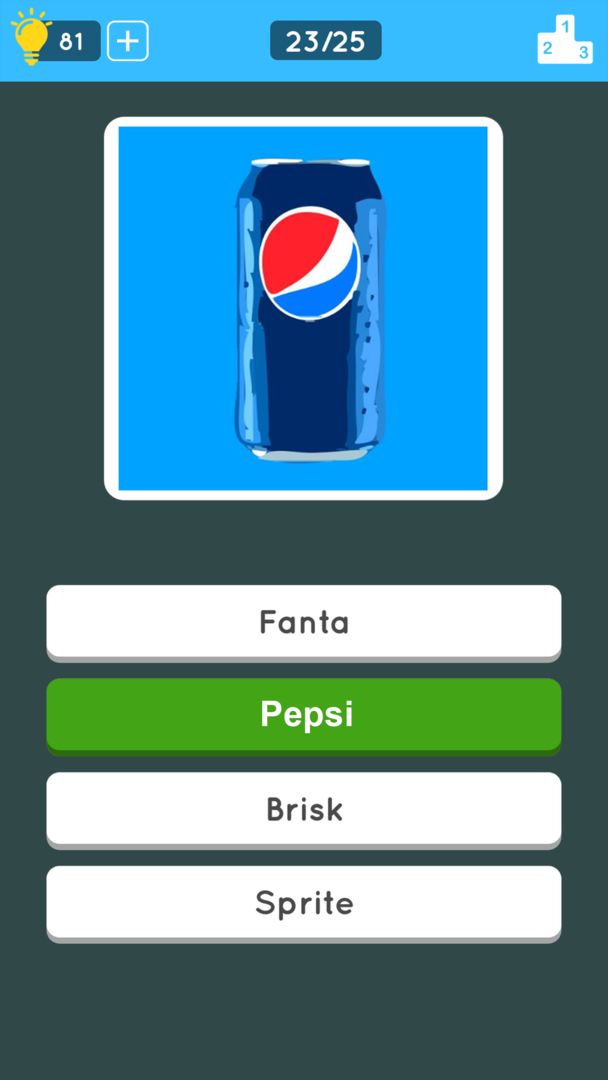 Food Quiz: Multiple Choice Gam screenshot game