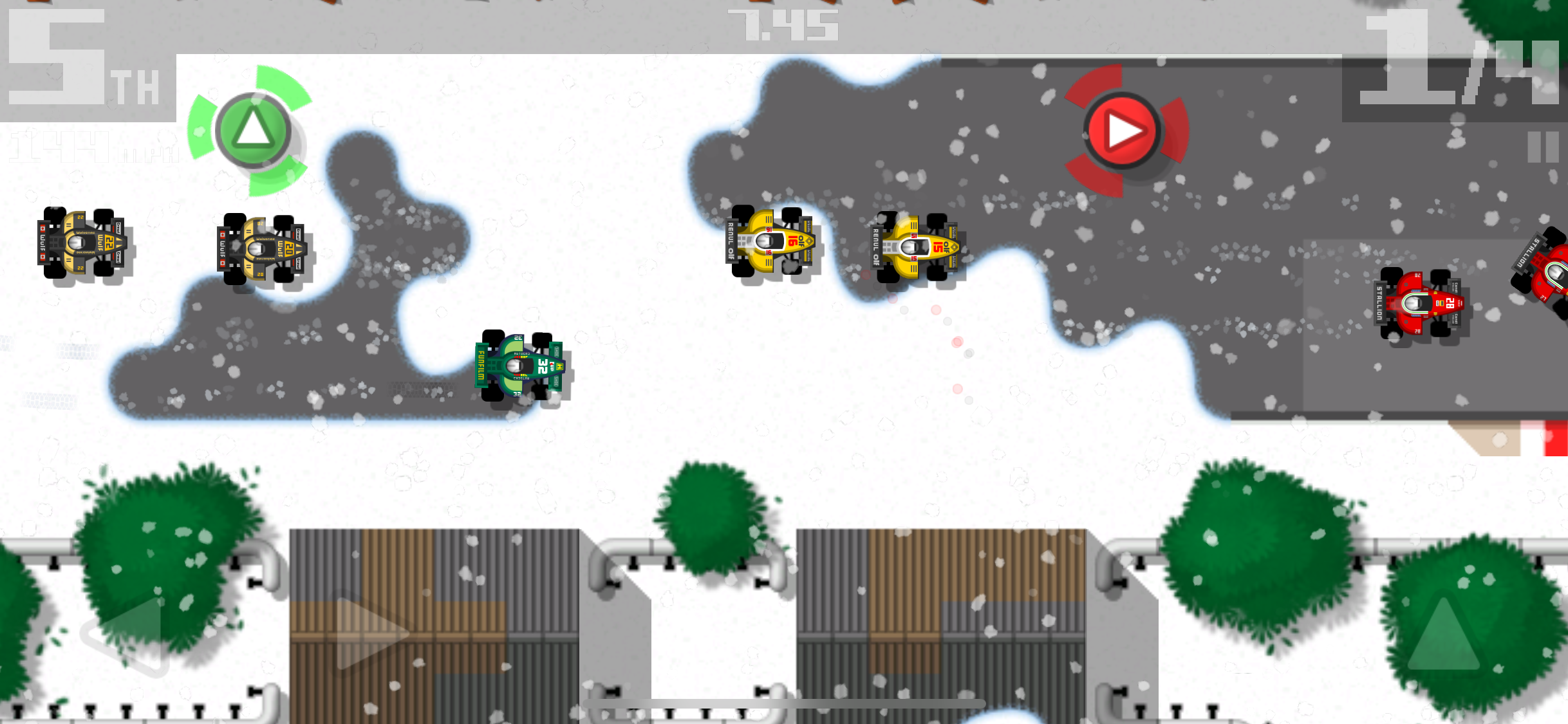 Retro Racing 2 Pro Game Screenshot